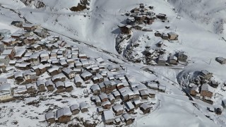 Artvin Yüncüler Yaylası’nda Kartpostallık Kar Manzarası