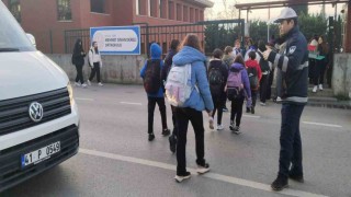 Zabıta ekipleriyle okul yolu daha güvenli
