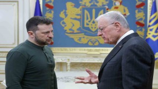 Zelenskiy, ABDnin Ukrayna ve Rusya Özel Temsilcisi Kellogg ile bir araya geldi