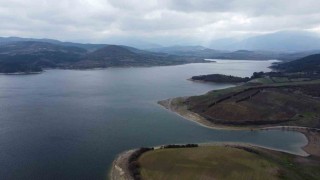 250 bin dekar alanı sulayan Bayramiç Barajında su seviyesi yüzde 70e ulaştı