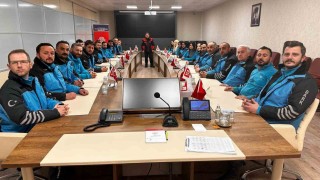 5 gün boyunca arama kurtarma eğitimi aldılar