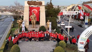 65 bisikletçi Çanakkale şehitleri anısına 300 kilometre pedal çevirecek