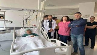 90lık nine şifayı Manisa Şehir Hastanesinde buldu