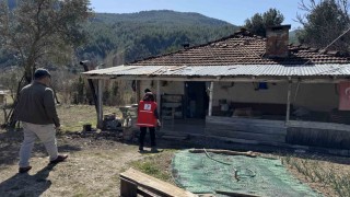 Acıpayamın kırsal mahallerinde yaşayan ihtiyaç sahipleri sevindirildi