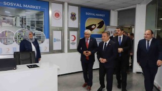 Adanada Kızılay destekli Sosyal Market hizmete girdi