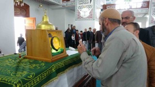 Adıyamanda Sakal-ı Şerife büyük ilgi
