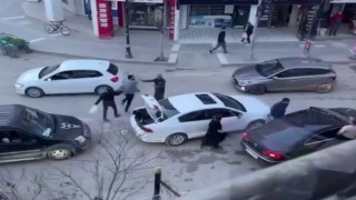 Adıyamanda yol verme meselesinde tartışma çıktı