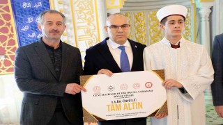 Ağrıda Hutbe Okuma Yarışması Bölge Finalinde Erzurum birinciliği kazandı