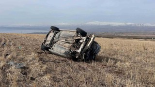 Ahlatta trafik kazası: 1 yaralı