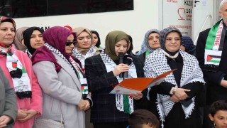 AK Parti Kütahya İl Kadın Kolları Başkanı Sevde Nur Karabacak Çakıcıdan, Filistin için boykot çağrısı