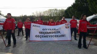 AKUTtan Çanakkale Zaferi yıl dönümünde anlamlı yürüyüş