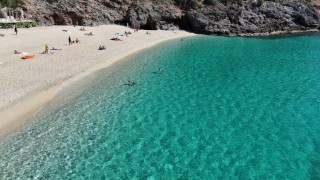 Alanya’da Mart Ayında Kleopatra Plajı Yoğun İlgi Görüyor