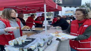 Alaşehir Kızılaydan 350 kişilik iftar