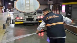 Aliağa Belediyesinden bayram öncesi temizlik
