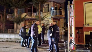 Alkollü şahıs evini ateşe verdi