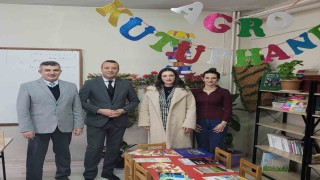 Altıntaşta Zafer İlkokulunda AGRO Kütüphanesi oluşturuldu