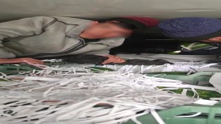 Amasyada karpuz yüklü tırdan 3 kaçak göçmen çıktı