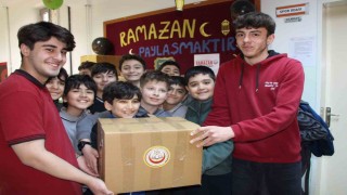 Amasyalı öğrenciler Ramazan ayını yardım kampanyası başlatarak karşıladı