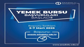 Anadolu Üniversitesinde yemek bursu başvuruları başladı
