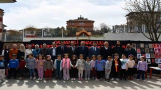 Anaokulu öğrencilerinden anlamlı sergi