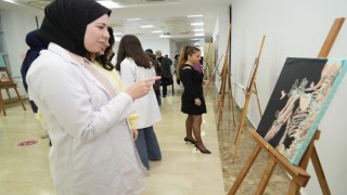Anatomide sanat resim sergisi açıldı