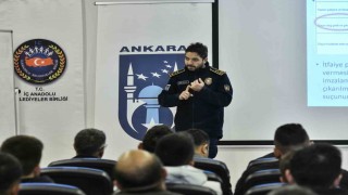 Ankara İtfaiyesinden itfaiyecilere kapsamlı eğitim