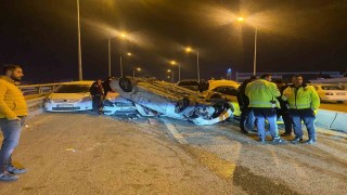 Ankarada 9 araçlı zincirleme kaza: 4 yaralı