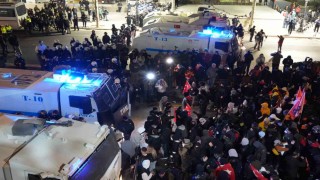 Ankarada, Ekrem İmamoğlunun tutuklanması protesto edildi