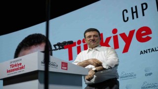 Antalya Büyükşehir Belediye Başkanı Böcek, İmamoğlunun programına katıldı