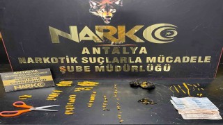 Antalyada bir haftalık narkotik operasyonlarında 16 tutuklama