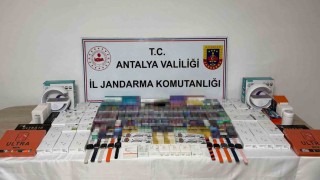 Antalyada jandarmadan kaçak tütün operasyonu