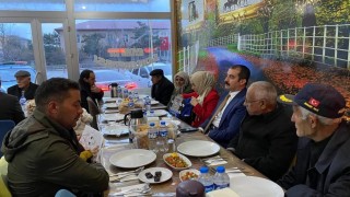 Arpaçayda şehit aileleri ve gaziler onuruna iftar yemeği