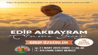 Atakum Belediyesinden Edip Akbayram anısına özel program