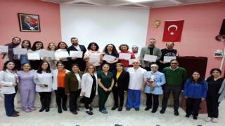 Aydın Devlet Hastanesindeki eğitim programı sona erdi