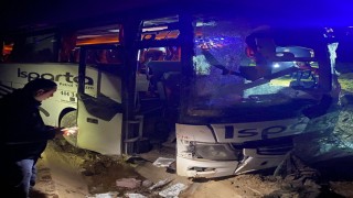 Yolcu Otobüsü Şarampole Uçtu: 1 Can Kaybı