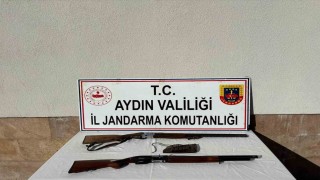 Aydında silah kaçakçılığı operasyonu