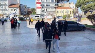 Aydında yeşil reçete operasyonunda gözaltına alınan şüpheliler adliyeye sevk edildi