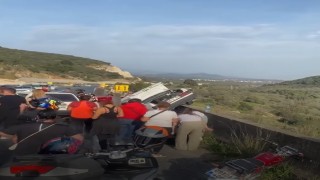 Aydında zincirleme trafik kazası: 8 yaralı