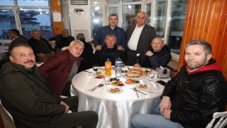 Bafrada muhtarlar iftarda buluştu