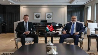 Bakan Fidan, Macaristan Dışişleri ve Dış Ticaret Bakanı Peter Szijjarto ile görüştü