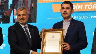 Bakan Murat Kurum’a Hatay’da Fahri Hemşehrilik Beratı Verildi