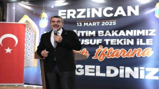 Bakan Tekin, Erzincanda Gençlik İftarı programına katıldı