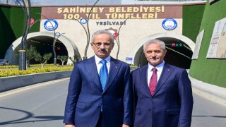 Bakan Uraloğlundan Şahinbey Belediyesi 100. yıl tünellerine tam not