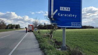 Balıkesir-Bandırma yolunda trafik kazası: 1 yaralı