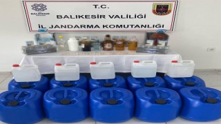 Balıkesirde kaçak alkol ve sigara operasyonu: 1 şüpheli yakalandı