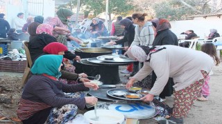 Balıkesirde toplu iftar geleneği devam ediyor