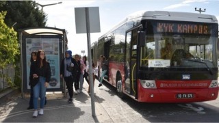 Balıkesirde üniversitelilerin sınav haftasında ulaşımı ücretsiz
