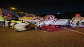 Bandırma-Çanakkale karayolunda trafik kazası: 1 yaralı