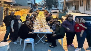 Bandırmada geleneksel mahalle iftarı düzenlendi