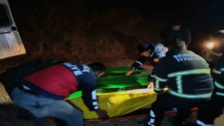 Baraj gölüne düşen kamyonet sürücüsünün cansız bedenine ulaşıldı